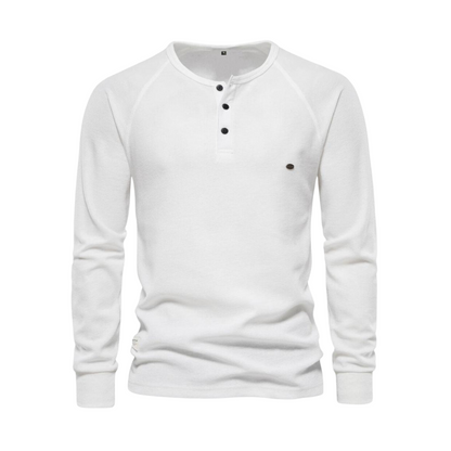 Waffle Henley Hemd