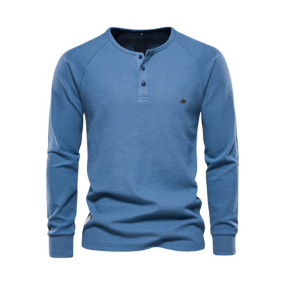 Waffle Henley Hemd