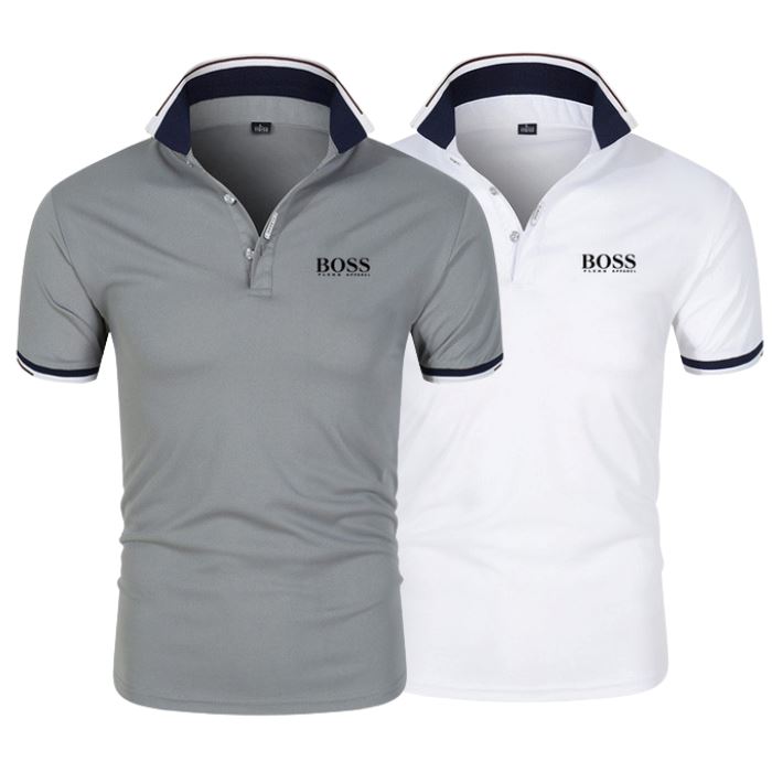 [KAUFEN SIE 1 ERHALTEN SIE 2] Set Mit 2 Polo-Shirts Boss Essential