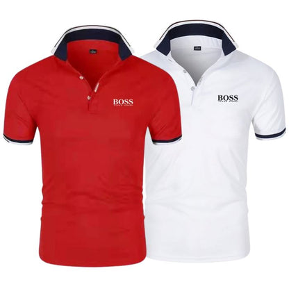 [KAUFEN SIE 1 ERHALTEN SIE 2] Set Mit 2 Polo-Shirts Boss Essential