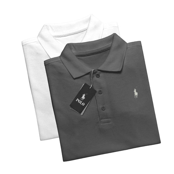 [KAUFEN SIE 1, ERHALTEN SIE 2] Set mit 2 Shirt Polo RL Essential