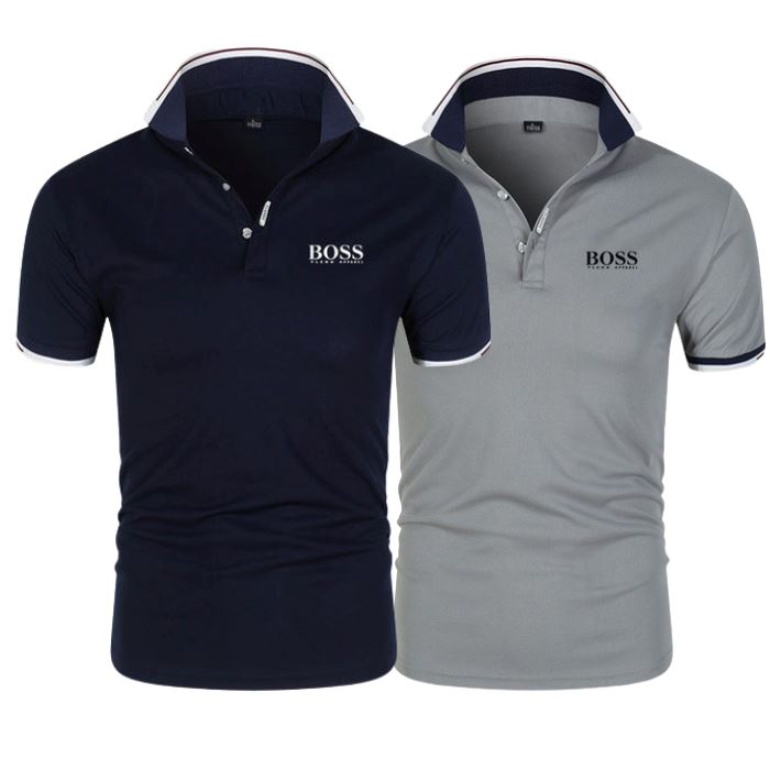 [KAUFEN SIE 1 ERHALTEN SIE 2] Set Mit 2 Polo-Shirts Boss Essential