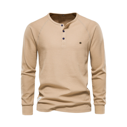 Waffle Henley Hemd